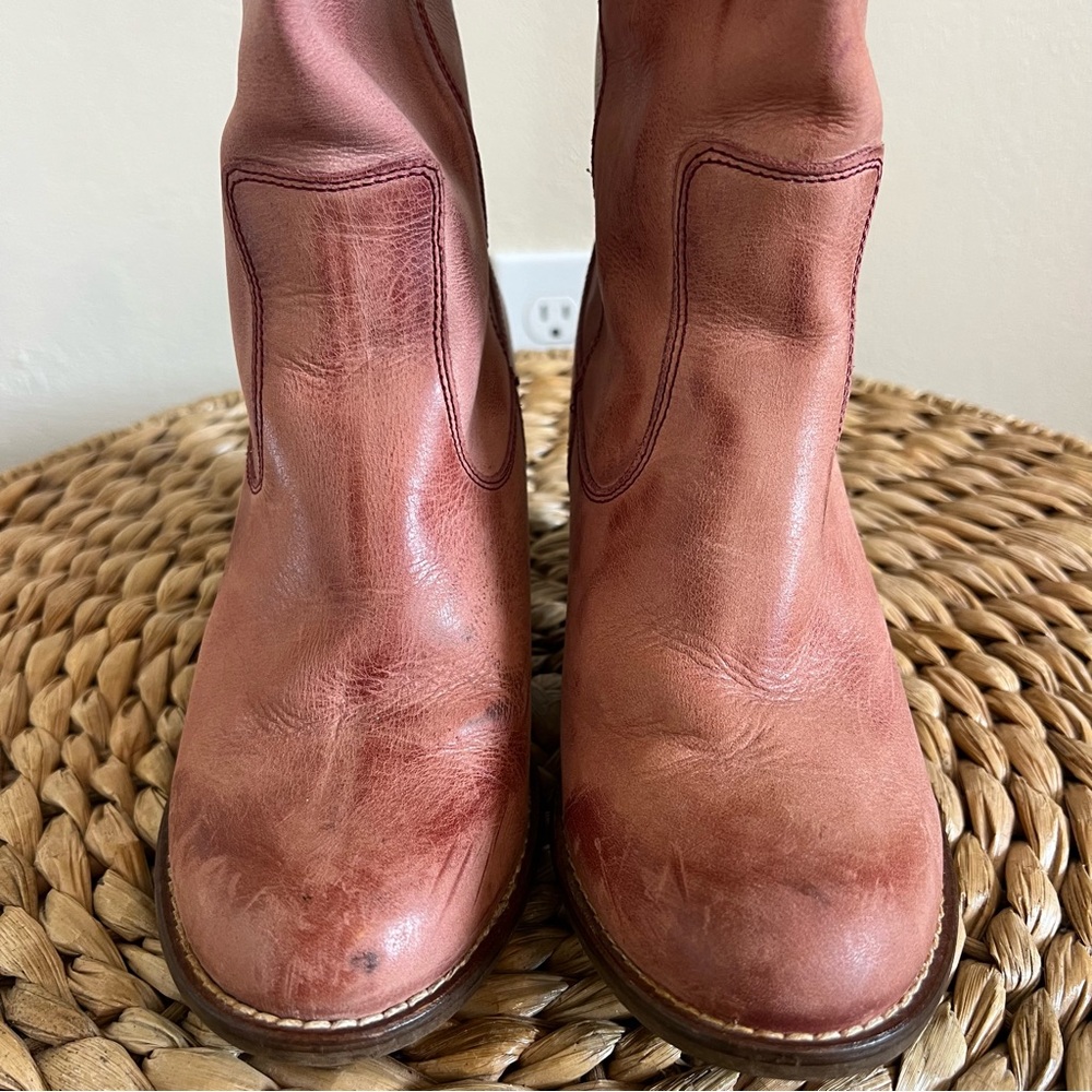 Vintage Destroy Heeled Boots - Picture 7 of 16